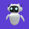 Bruce, Growth Garden's purple robot guide